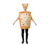 Costume di Halloween da donna senza sforzo: numerose idee creative per cosplay per adulti, divertenti trasformazioni per feste (pane di uova, M)