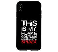 Costume di Halloween da ragno spaventoso per bambini e adulti Custodia per iPhone XS Max