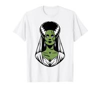 Costume di Halloween da sposa di Frankenstein Maglietta