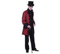 Costume di Halloween da uomo Dracula giacca nera