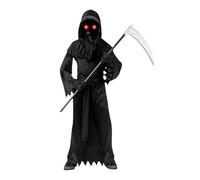 Costume Di Halloween Della Falciatrice - Costume Da Falciatrice Adulto Uomini | Costumi Di Halloween molto spaventosi Per La Morte | Costume Spaventoso Di Halloween | Costume Fantasma Spaventoso Per