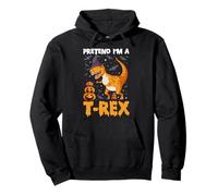 Costume di Halloween dell'ultimo Minuto fingi di Essere Un T-Rex Lazy Felpa con Cappuccio