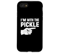 Costume di Halloween divertente con scritta "I'm With The Pickle Custodia per iPhone SE (2020) / 7/8