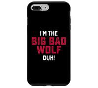 Costume di Halloween divertente dell'ultimo minuto "I'm the bad wolf" Custodia per iPhone 7 Plus/8 Plus