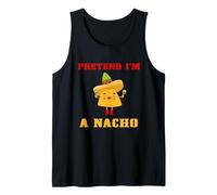 Costume di Halloween Easy Lazy Nachos per far finta di essere un amante dei nachos Canotta