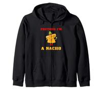 Costume di Halloween Easy Lazy Nachos per far finta di essere un amante dei nachos Felpa con Cappuccio