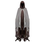 Costume di Halloween Fantasma femmina adulta, Mantello del fantasma di Halloween, Costume cosplay traspirante per adulti della casa stregata, cosplay di attività spettrali per spettacoli teatr