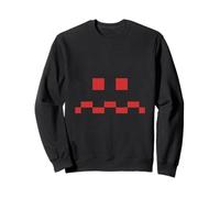 Costume di Halloween Fantasma spaventato Gioco Arcade retrò Felpa