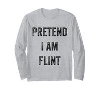 Costume di Halloween Fretend I am Flint Mineral Stone Lover Maglia a Manica