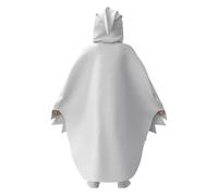 Costume di Halloween mantello in stile cosplay per il tempo libero, ideale per tutte le stagioni, perfetto per eventi e feste. Dimensioni standard per una vestibilità comoda. Cartello reale (bianco