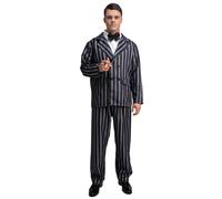 Costume Di Halloween Per Adulti Tuta Da Scheletro Vampiro Hazmat Abito Elegante