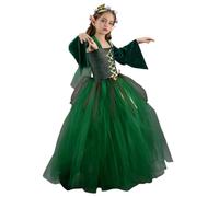 Costume Di Halloween Per Bambine Gonna A Tutù Cosplay Da Fata Verde