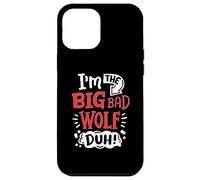 Costume di Halloween per bambini con scritta "I'm the bad wolf" Custodia per iPhone 12 Pro Max