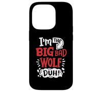 Costume di Halloween per bambini con scritta "I'm the bad wolf" Custodia per iPhone 14 Pro