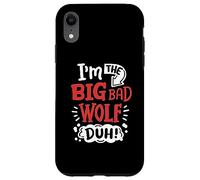 Costume di Halloween per bambini con scritta "I'm the bad wolf" Custodia per iPhone XR