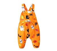 Costume di Halloween per Bambini Manica del Pipistrello Tuta Pipistrello/Zucca/Strega Bimba Unisex Vestito da Strega Cosplay Fantasma Horror 1-8 Anno