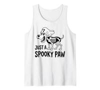 Costume di Halloween per Cucciolo di Scheletro con Camicia e Fantasma Canotta