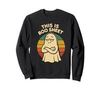 Costume di Halloween Teen Ghost The is Boo Sheet Pun Felpa