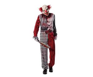Costume di Halloween ufficiale Rubie, clown horror malefico, taglia XL