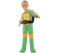 Costume di Michelangelo - Le Tartarughe Ninja per bambino (Ufficiale Paramount)