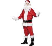 Costume Di Natale Deluxe Professionale Per Babbo Natale Abiti Eleganti Grotto