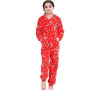 Costume Di Natale Extra Morbido Per Bambini Con Renna Rudolph A2Z Tuta Intera