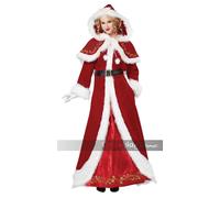 Costume Di Natale Mrs. Claus Per Adulti Donne 01557