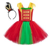 Costume di Natale per bambini, vestito da festa di Santa Stage Costume da Principessa Occidentale Tutu Gonna Abito da Rappresentazione Per Bambini Costume Piccolo Cervo Rule Play Vestito Carino Per