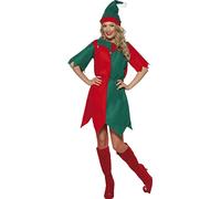 Costume Di Natale Per Donna Smiffys Elf Santas Little Helper Xmas 21474