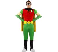 Costume di Robin per Uomo (Ufficiale Warner Bros) Funidelia
