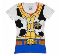 Costume Di Woody Disney Pixar Per Ragazze Sherrif T-Shirt S-XXL