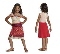 Costume Bambina Disney Oceania 2 - Outfit Ufficiale Disguise, Design Dettagliato e Vestibilità Comoda, Perfetto per Travestimenti e Feste, Taglia M (7-8 Anni)