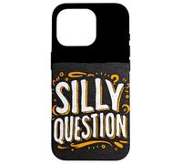 Costume divertente con domande stupide per ragazzi e ragazze Custodia per iPhone 16 Pro