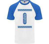 Costume Divertente Crayon Uomo S/S T-Shirt Da Baseball