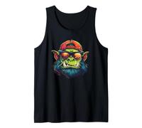 Costume divertente da orco con occhiali da sole Canotta