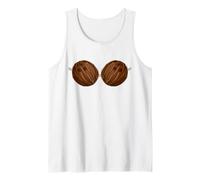 Costume Divertente di Halloween del Reggiseno di Cocco Canotta