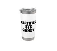 Costume divertente optometrista certificato di Eye Candy per il medico dell'occhio Bicchiere termico in acciaio inox doppia parete
