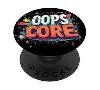 Costume divertente per il discorso di Oops Core PopSockets PopGrip Adesivo