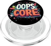 Costume divertente per il discorso di Oops Core PopSockets PopGrip per MagSafe