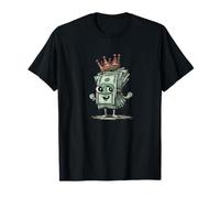 Costume Divertente per Il re e la Regina con Corona Reale Maglietta