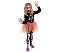Costume Dolce Scheletrina Halloween Bambina
