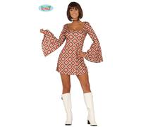 COSTUME DONNA ANNI '70 A SCACCHI L