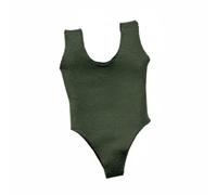 Costume Donna Intero Miniatura per Action Figure Donna Design Moderno Snodabile Abito Collezione Adatto a Fotografia Diorama Esposizione, Verde Militare