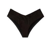Costume Donna Mare Slip Comodi Taglie Forti Costumi Piscina Bikini Triangolo Brasiliana Nero Slip Assorbenti Lavabile Microfibra Tanga Costume Bagno Elastico In Vita Curvy Mutande Mare Surf Spiaggia