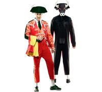 Costume Doppio da Torero e Toro per Adulto S