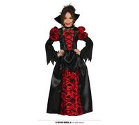 Costume Dracula Vampiro bambina dama Infernale Halloween Carnevale bimba 3/4