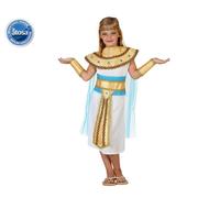 Costume egiziana bambina egizia travestimento Cleopatra regina Egitto carnevale