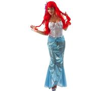 Costume Elegante Da Adulto La Sirenetta - X-Large