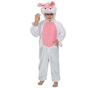 Costume Elegante Di Pasqua Per Adulti E Bambini Con Coniglio E Pulcino