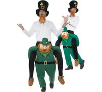 Costume Elegante Di St. Patrick Per Adulti Irlandesi Di Paddys Day Leprechaun
